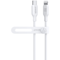 Anker USB-C Naar Lightning Kabel Wit - Voorkant