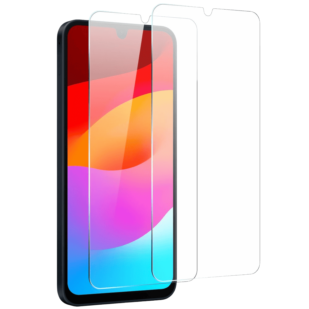 Northjo Samsung A17 (5G) 2x Gehard Glas Screenprotector Transparant