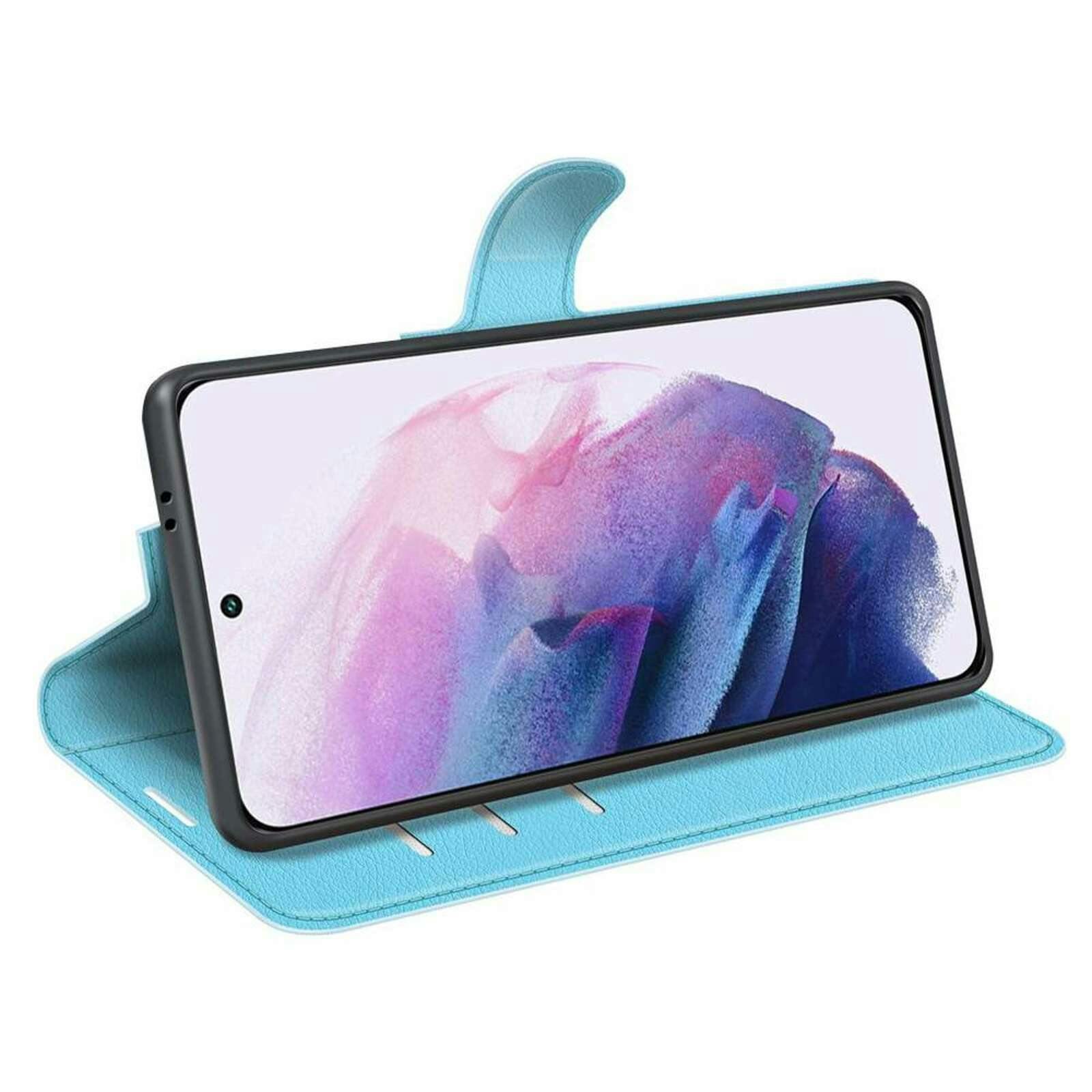 Just in Case Galaxy S22 Plus TPU Portemonnee Hoesje Blue