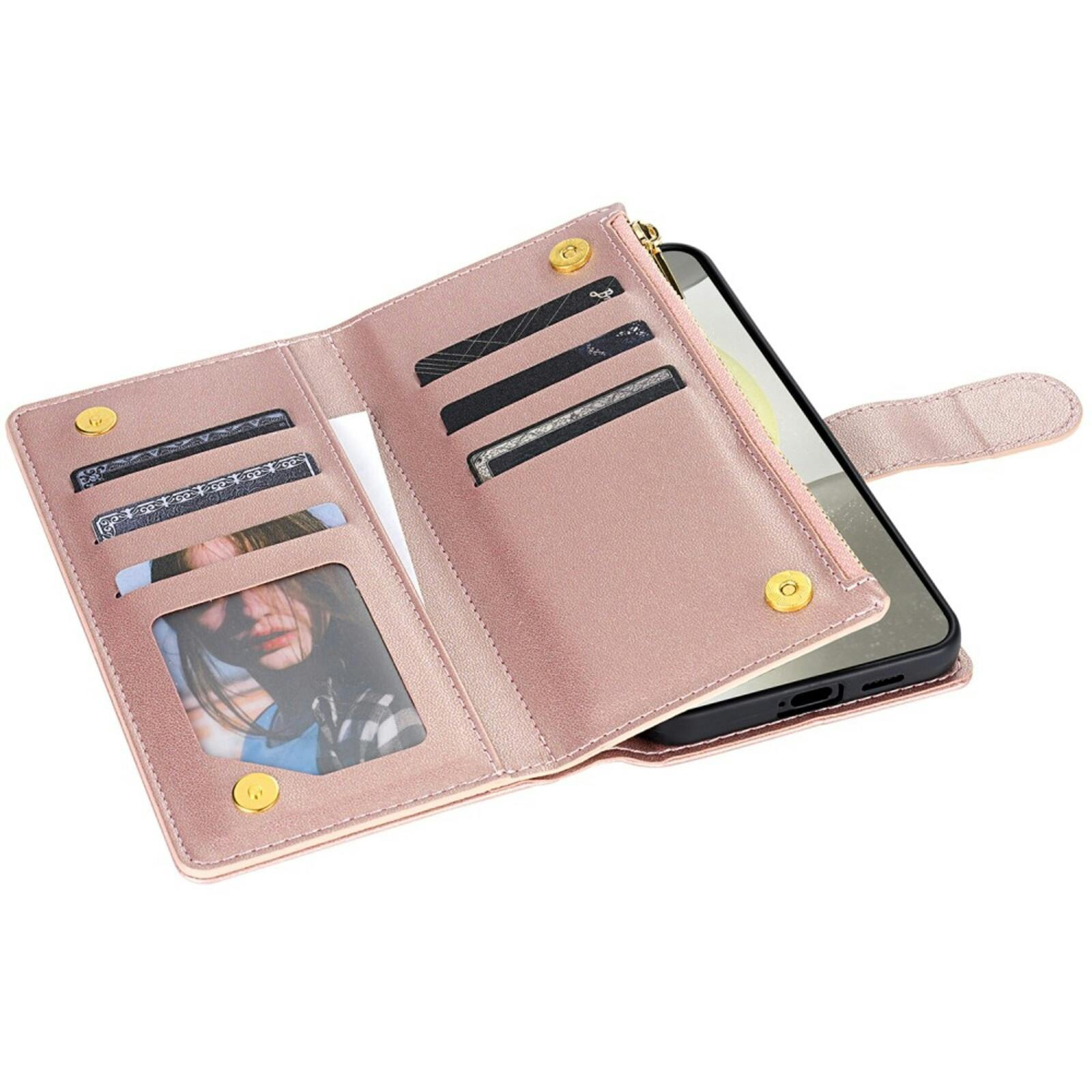 Comfycase Samsung Galaxy A56 Fashion Wallet Case Roségoud