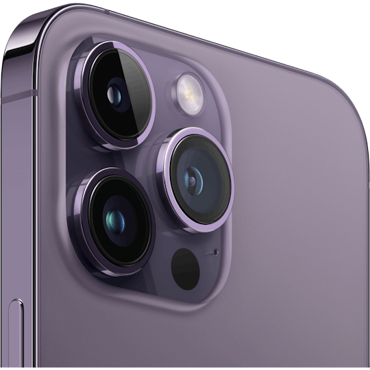 Apple iPhone 14 Pro Max Deep Purple - Achterkant