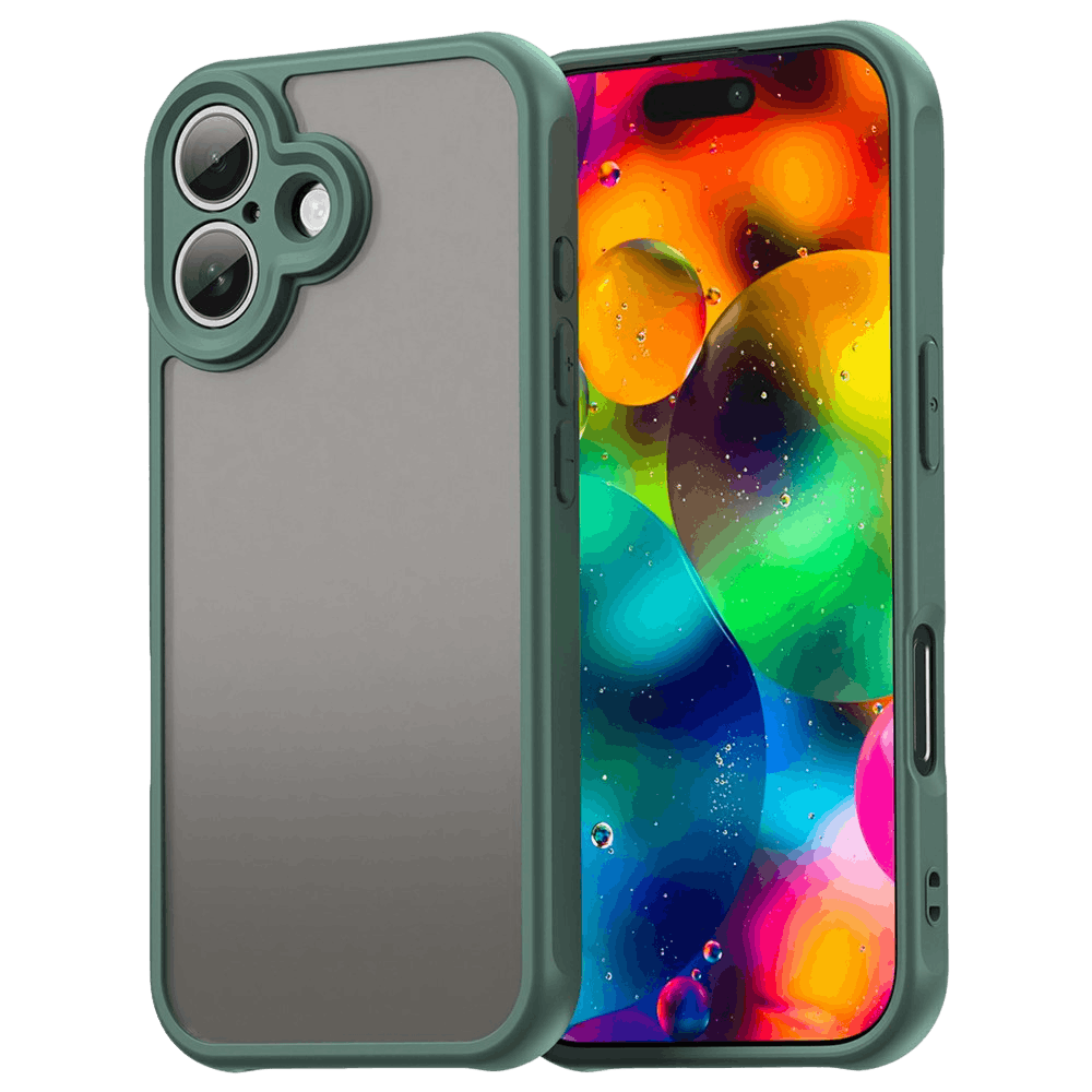 Mocaa Apple iPhone 17 Slim Anti-Shock Hoesje Groen