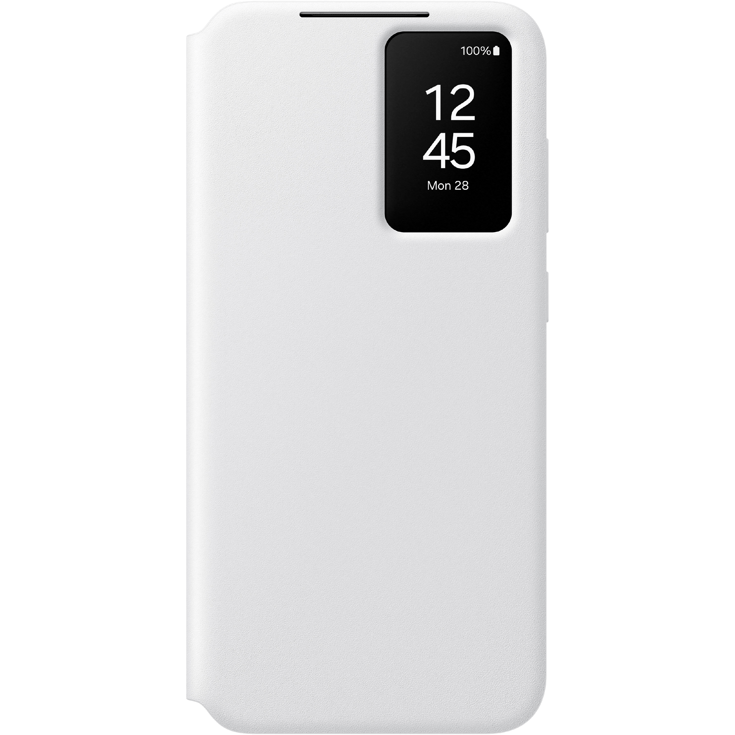 Samsung Galaxy S24 FE Smart View Wallet Hoesje Wit