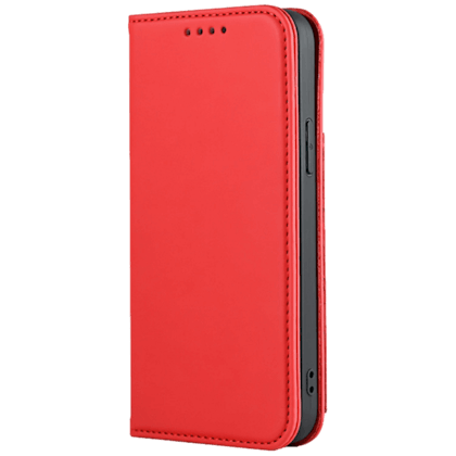 CaseBody iPhone 12 (Pro) Lux Bookcase Hoesje Rood