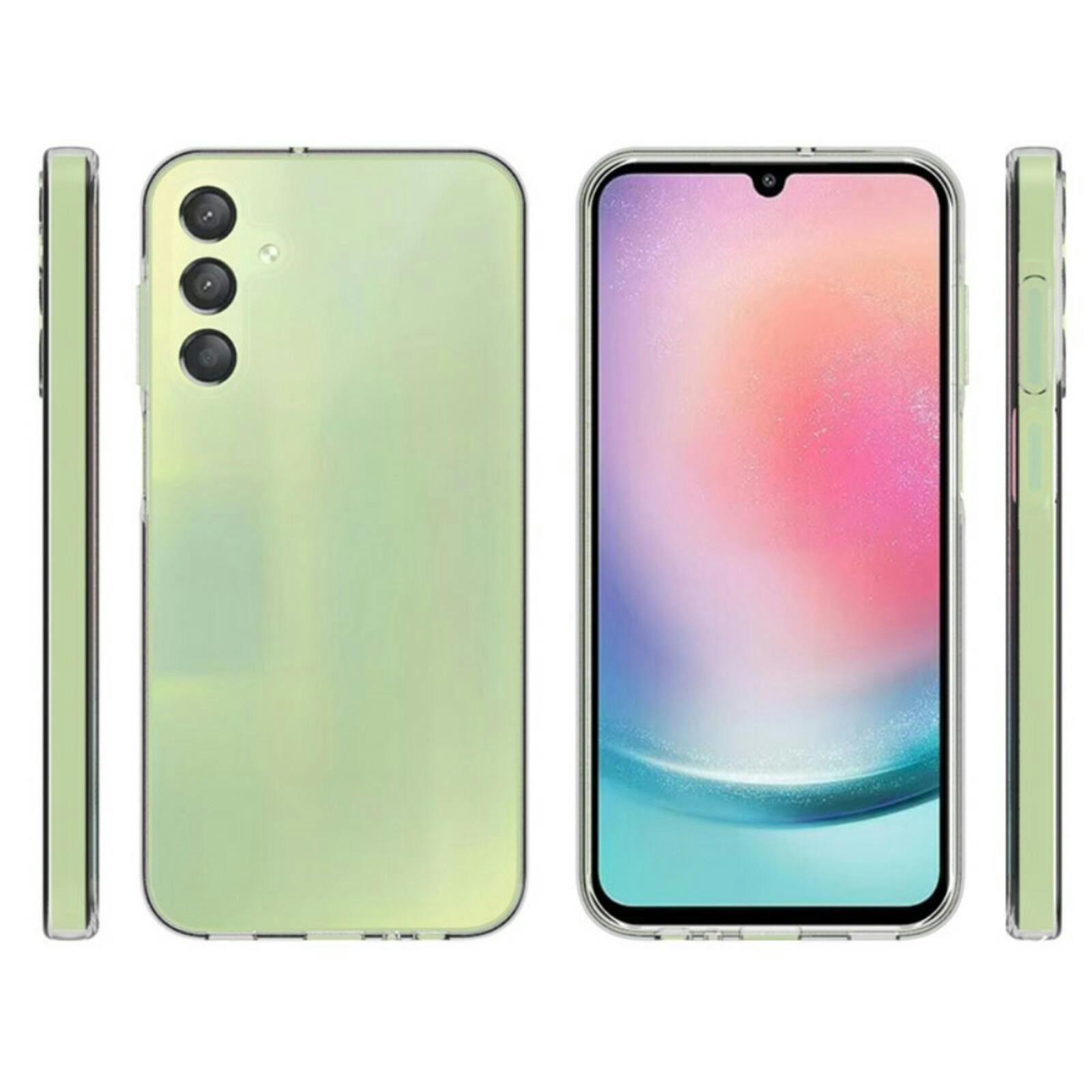 Mocaa Samsung Galaxy A15 Slim-Fit Telefoonhoesje Transparant