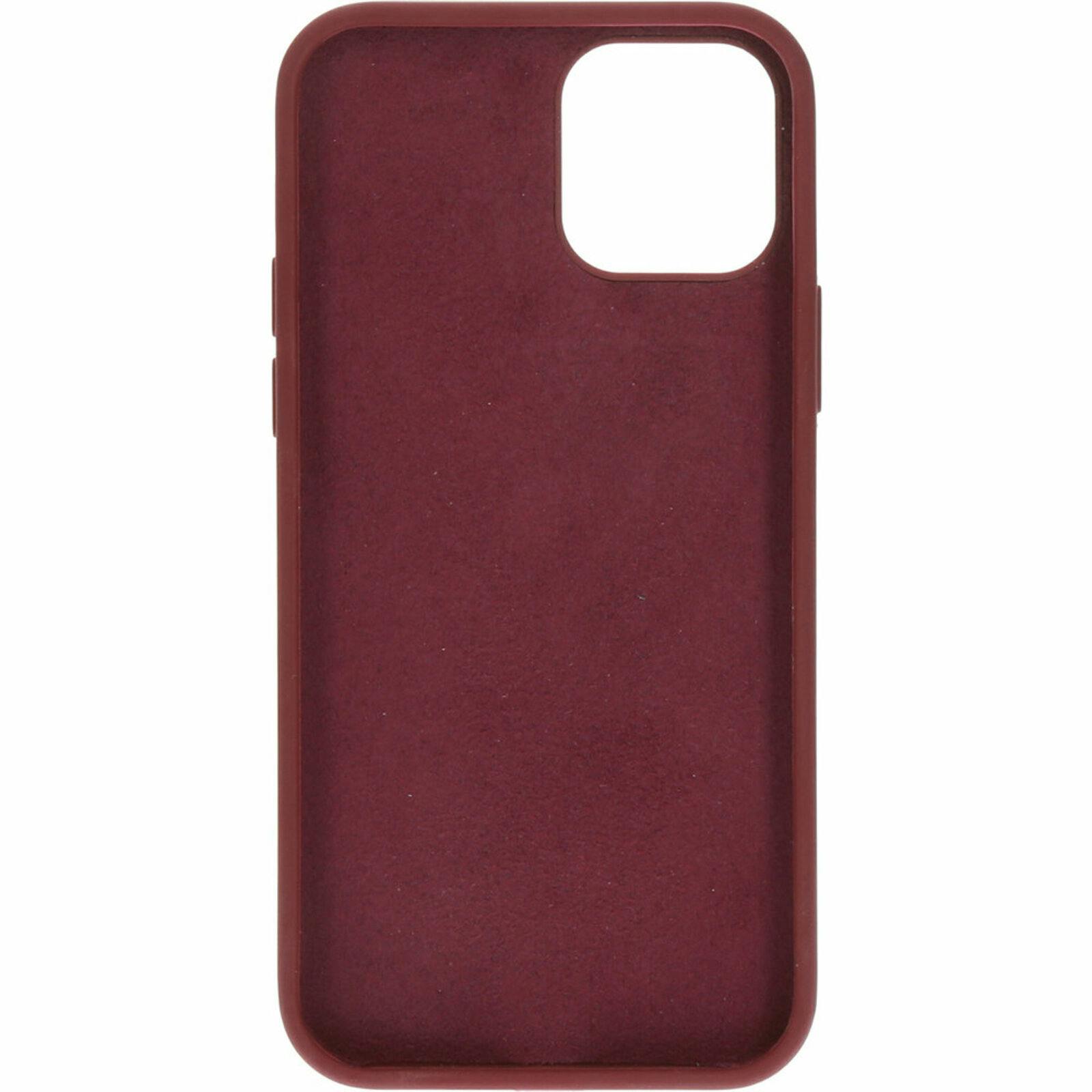 Mobiparts iPhone 13 Pro Siliconen Hoesje Plum Red