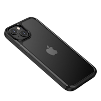 Comfycase Apple iPhone 15 Anti-Shock Case Zwart