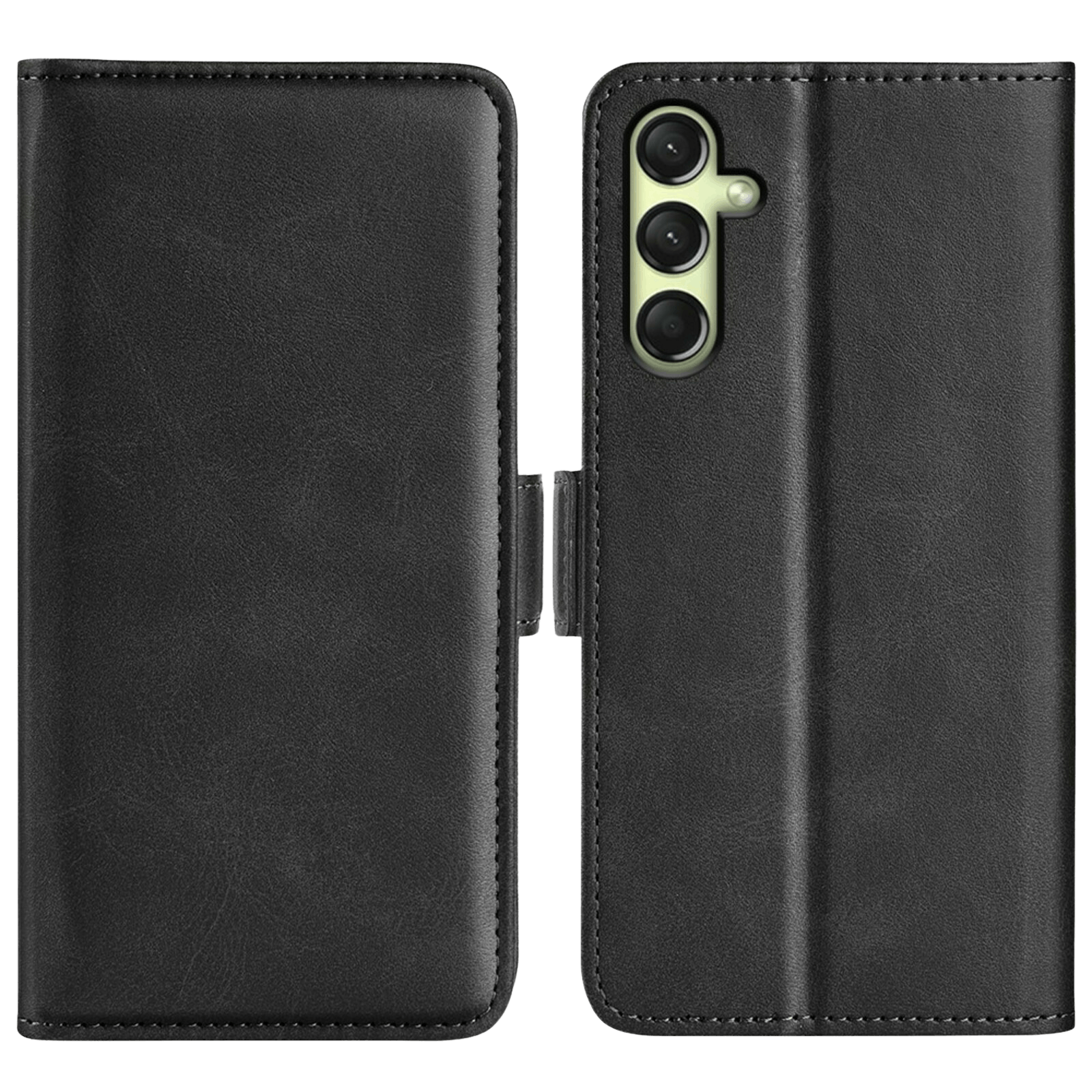 Comfycase Samsung Galaxy A16 Bookcase Hoesje Zwart