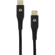 Mobilize Type USB C to USB C Braided kabel 1m Black
