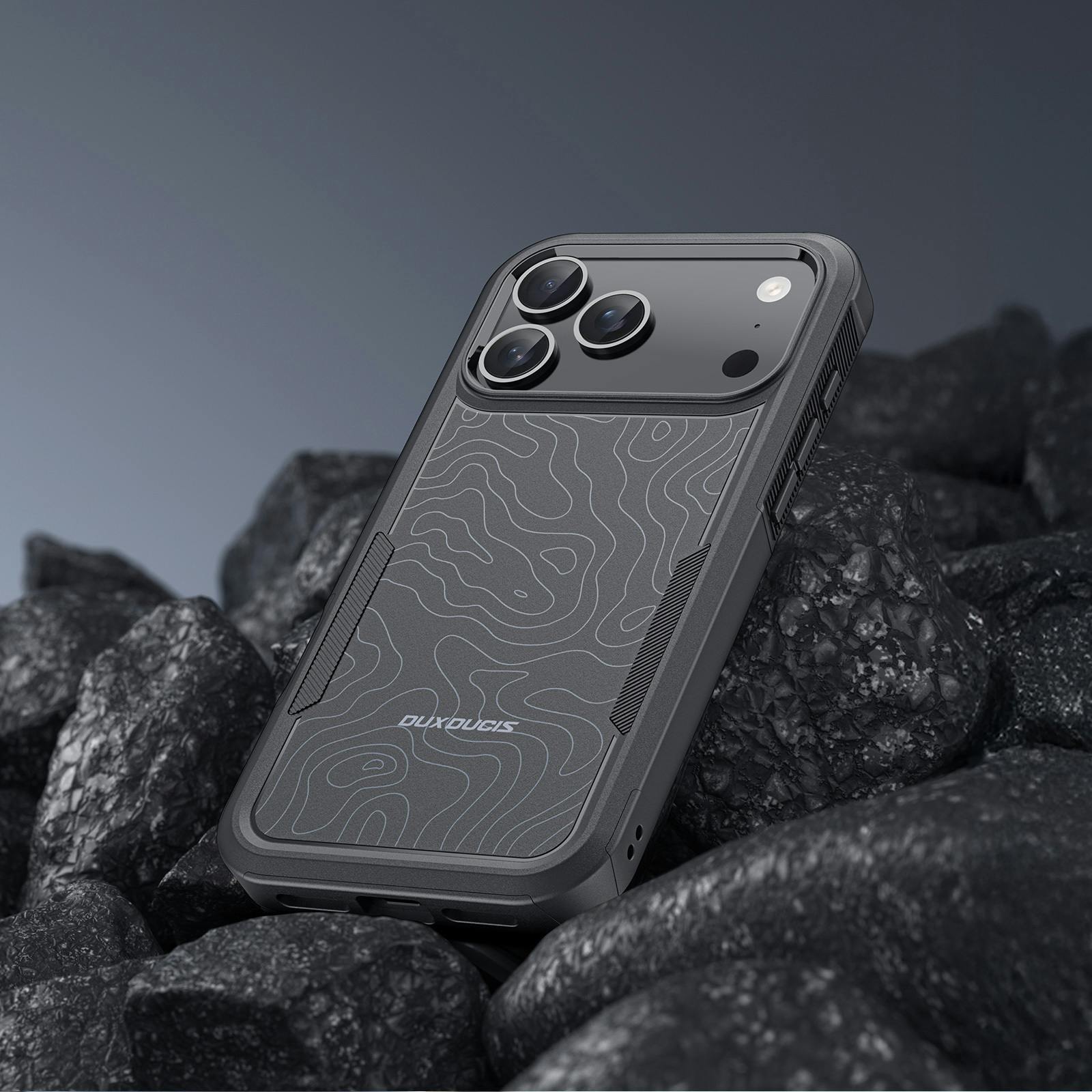 DUX DUCIS Apple iPhone 17 Pro SHLD Series Extreme Protector Case Zwart