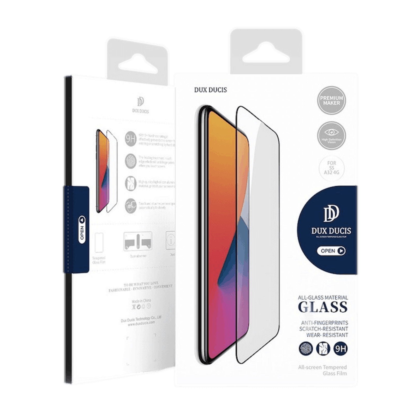 DUX DUCIS Samsung Galaxy A32 4G High Definition Tempered Glass Screenprotector Transparant