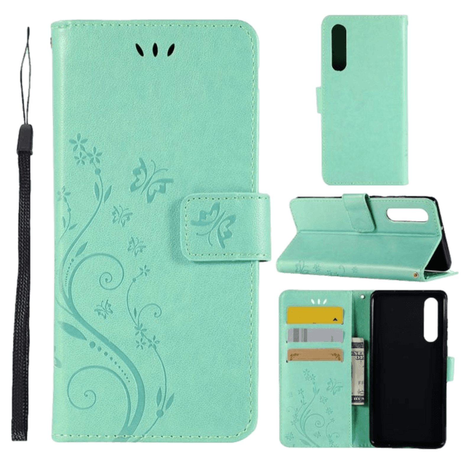 Mocaa Huawei P30 booklet hoesje Groen