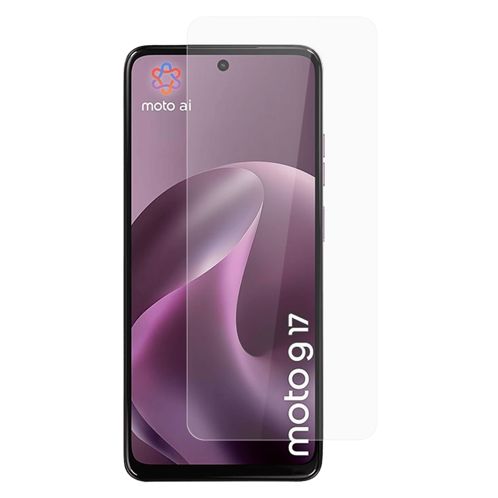 Amorus Motorola Moto G17 Screenprotector Gehard Glas Transparant
