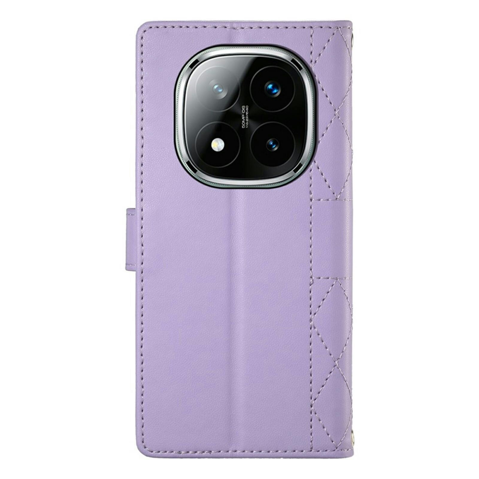 Comfycase Xiaomi Redmi Note 15 Pro 5G Bookcase met Koord Paars