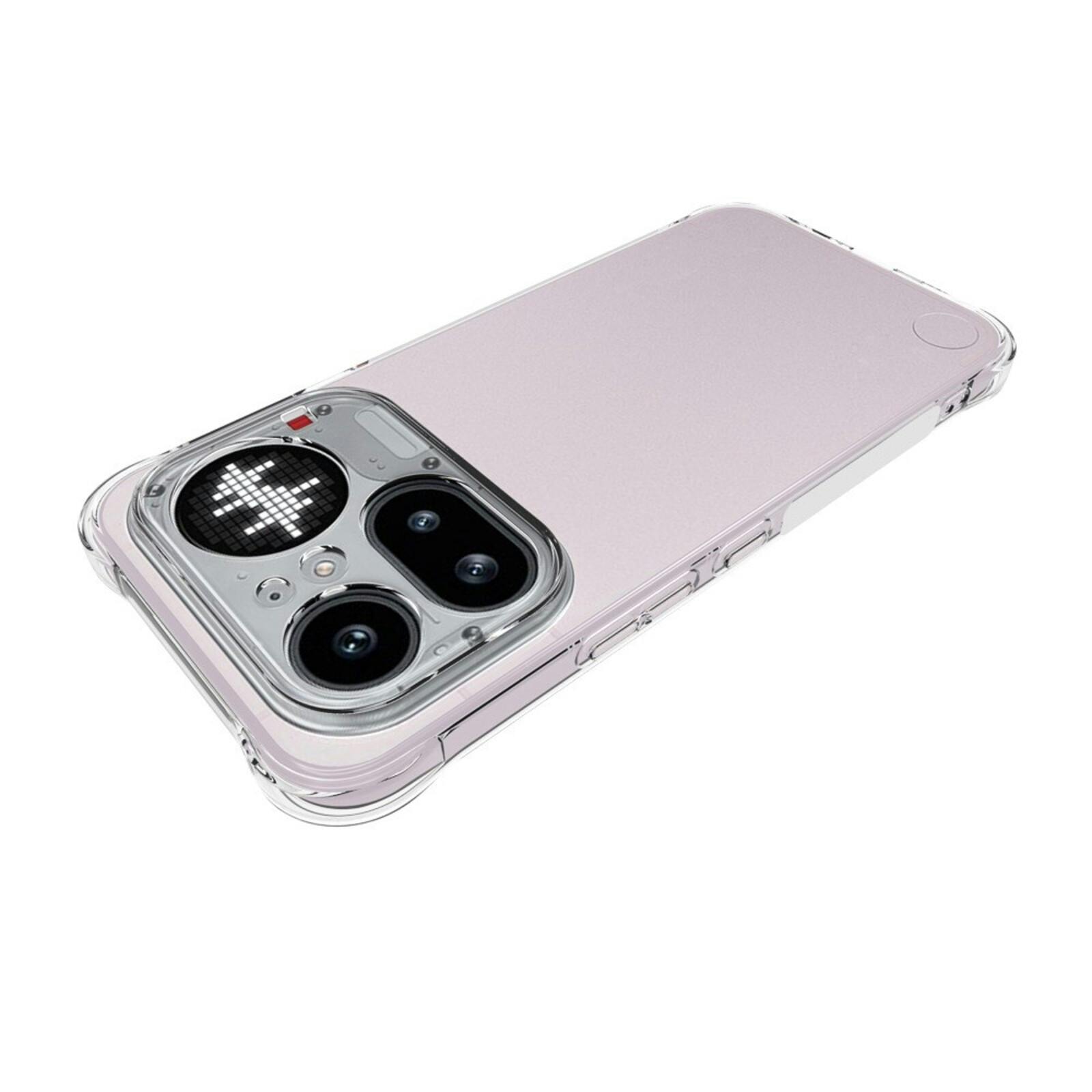CaseBody Nothing Phone (4a) Pro Shockproof Hoesje Transparant