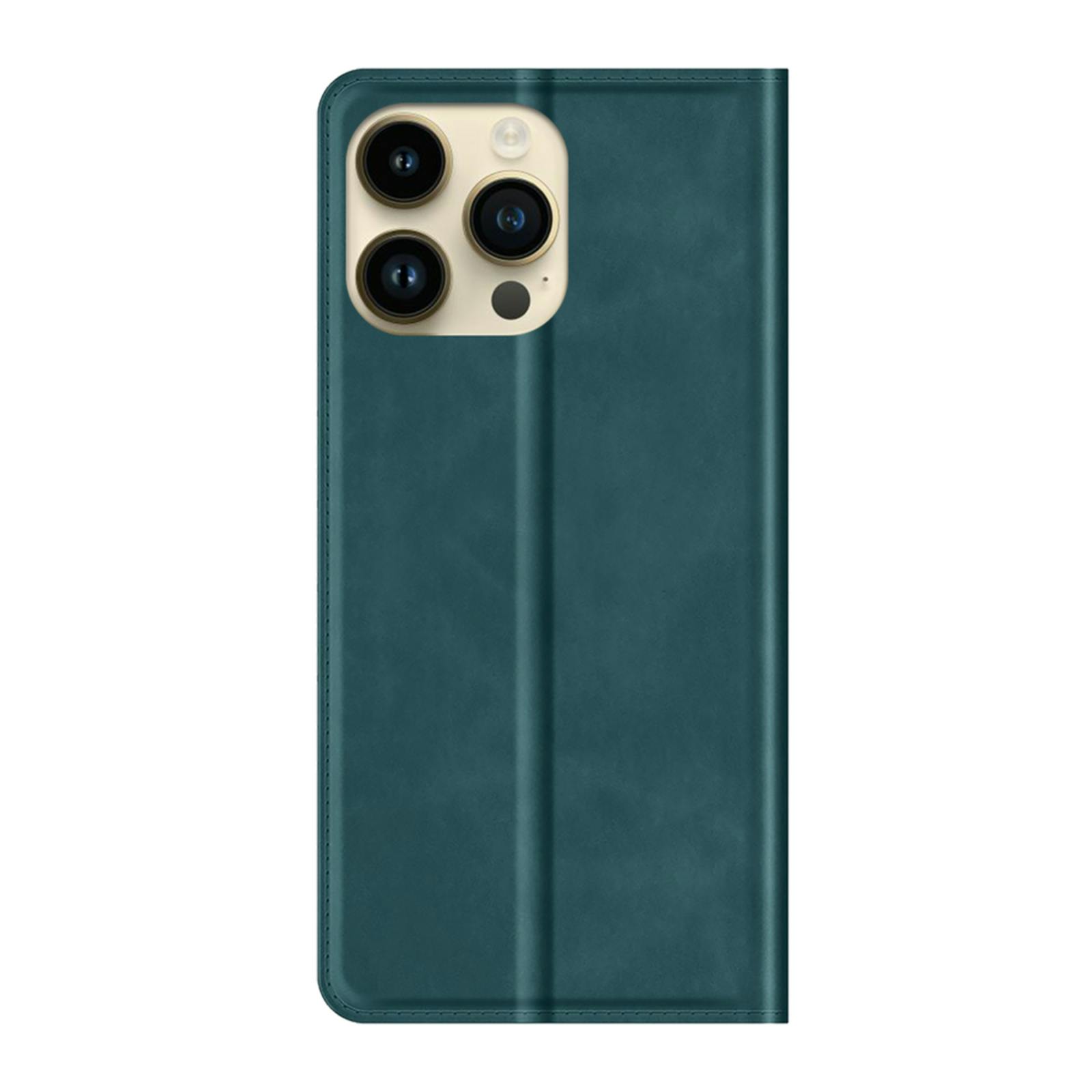 Just in Case iPhone 15 Pro Max Magnetisch Portemonnee Hoesje Groen