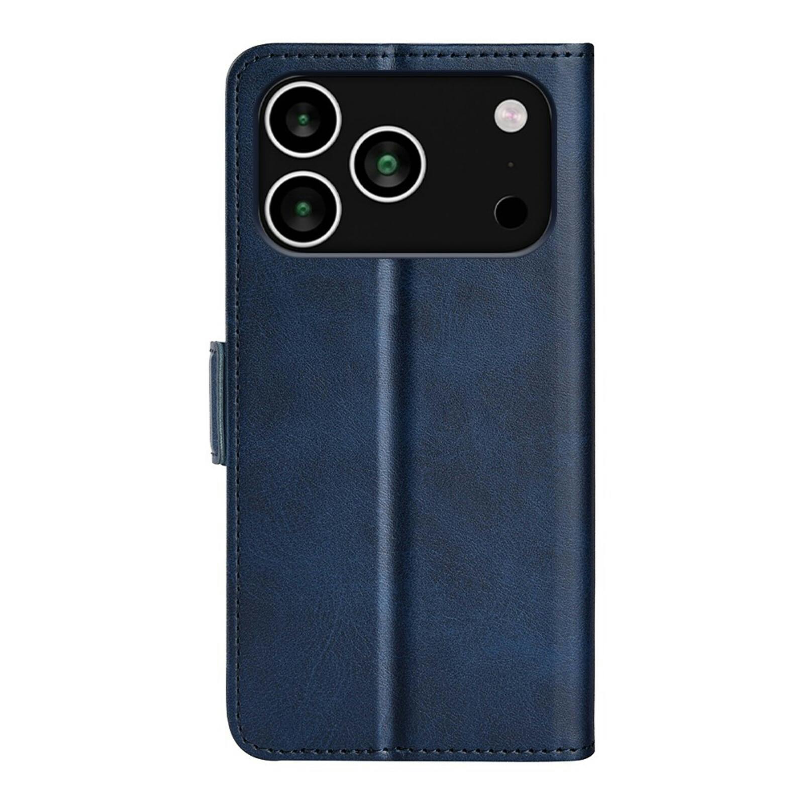 Comfycase Apple iPhone 17 Pro Bookcase Hoesje Blauw