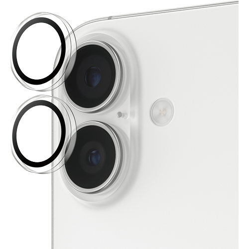 PanzerGlass iPhone 17 Hoops Camera Lens Protector Transparant - Voorkant