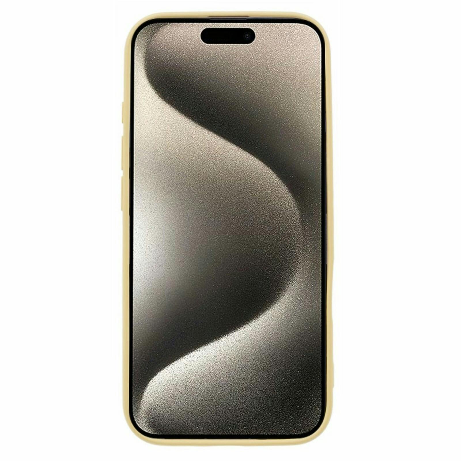 Mocaa Apple iPhone 16 Plus Lens Protection Hoesje Geel