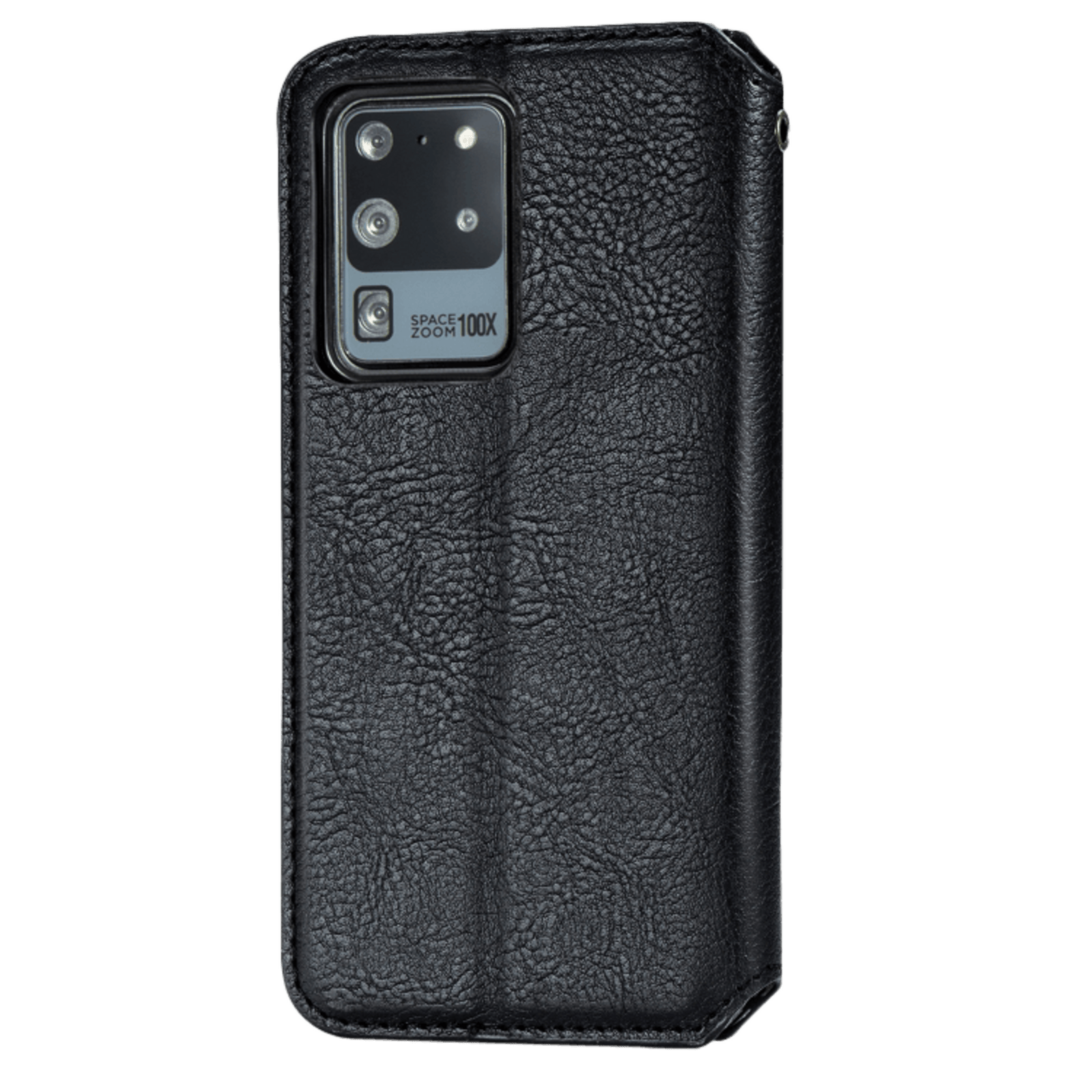 CaseBody Samsung Galaxy S20 Ultra Cubic Telefoonhoesje met Magneetsluiting Zwart