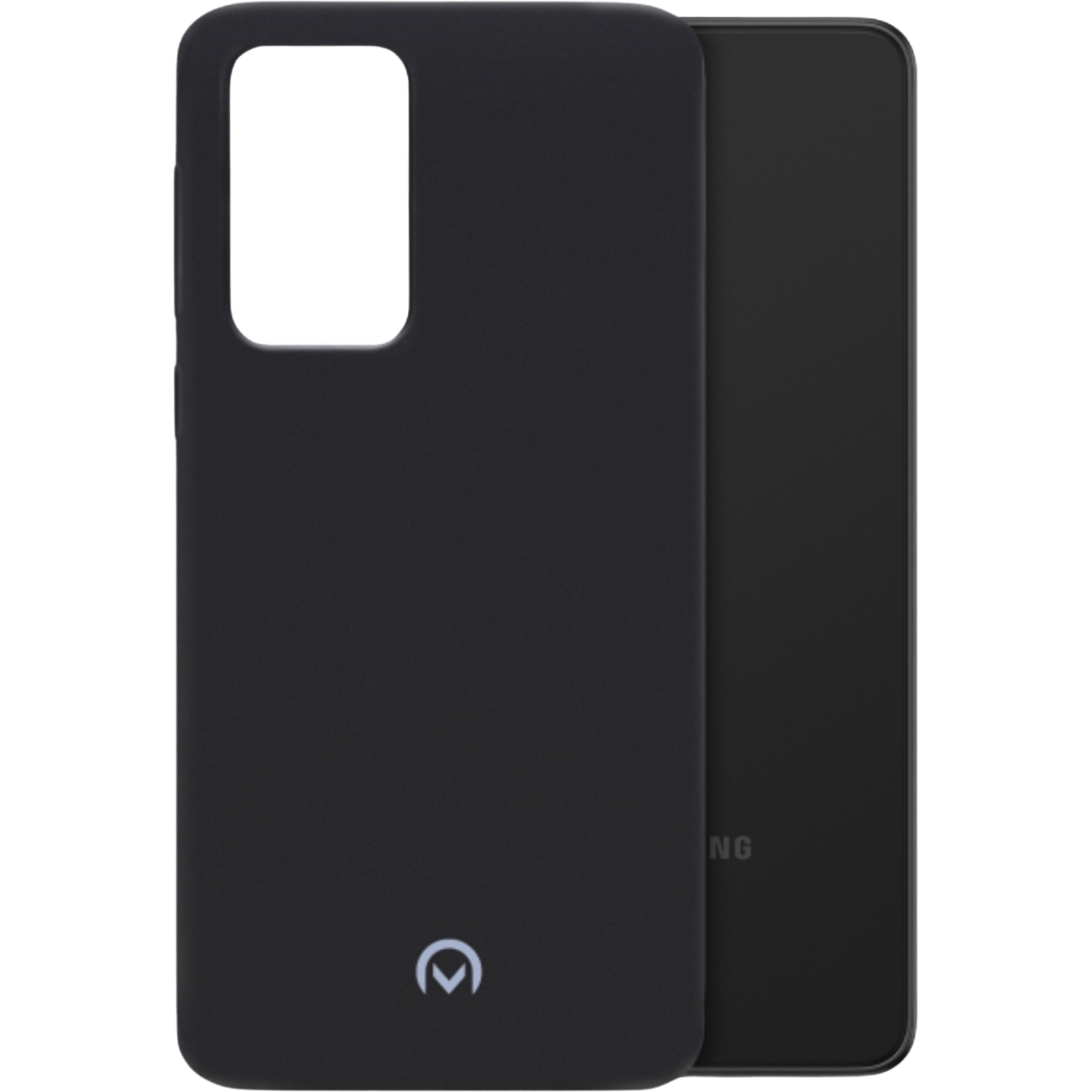 Mobilize Galaxy A33 Siliconen (TPU) Hoesje Black - Voorkant