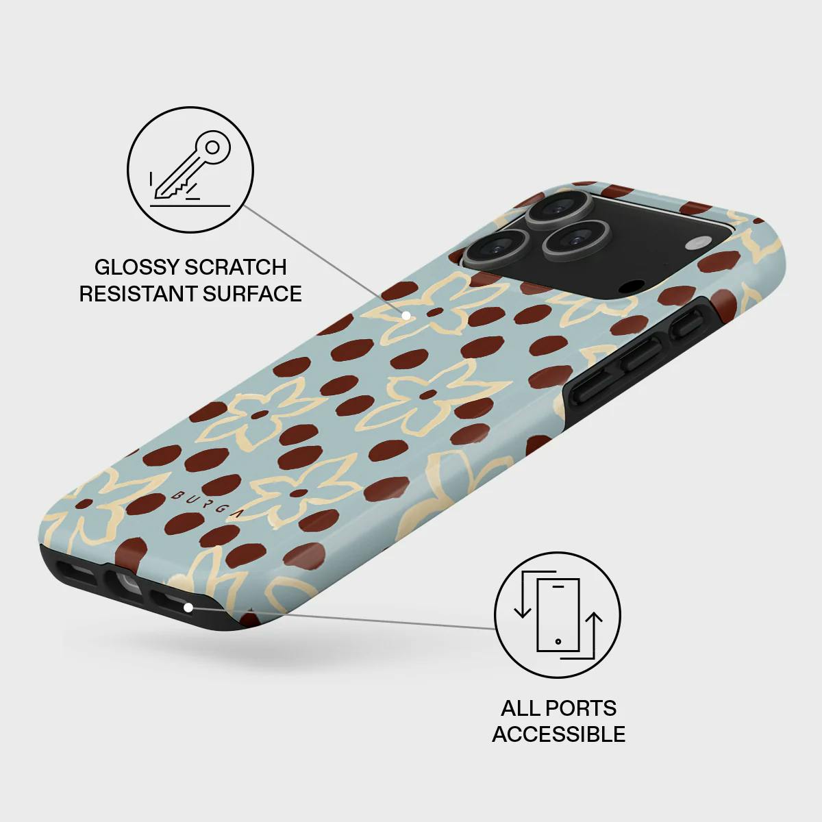 Burga iPhone 17 Pro Max MagSafe Case Onda