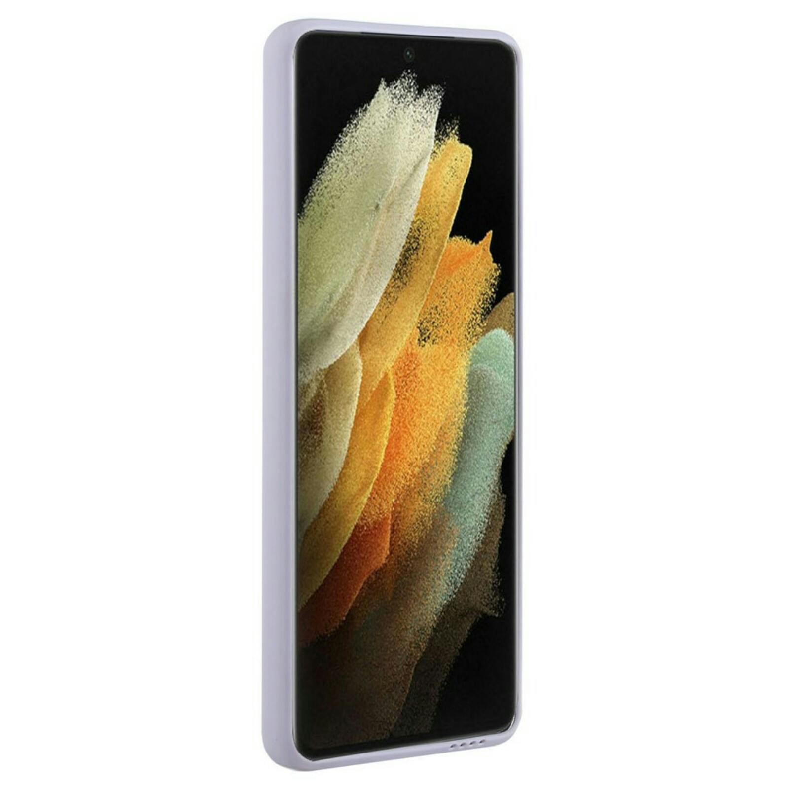 CaseBody Samsung Galaxy S24 Ultra Telefoonhoesje met Kaarthouder Paars