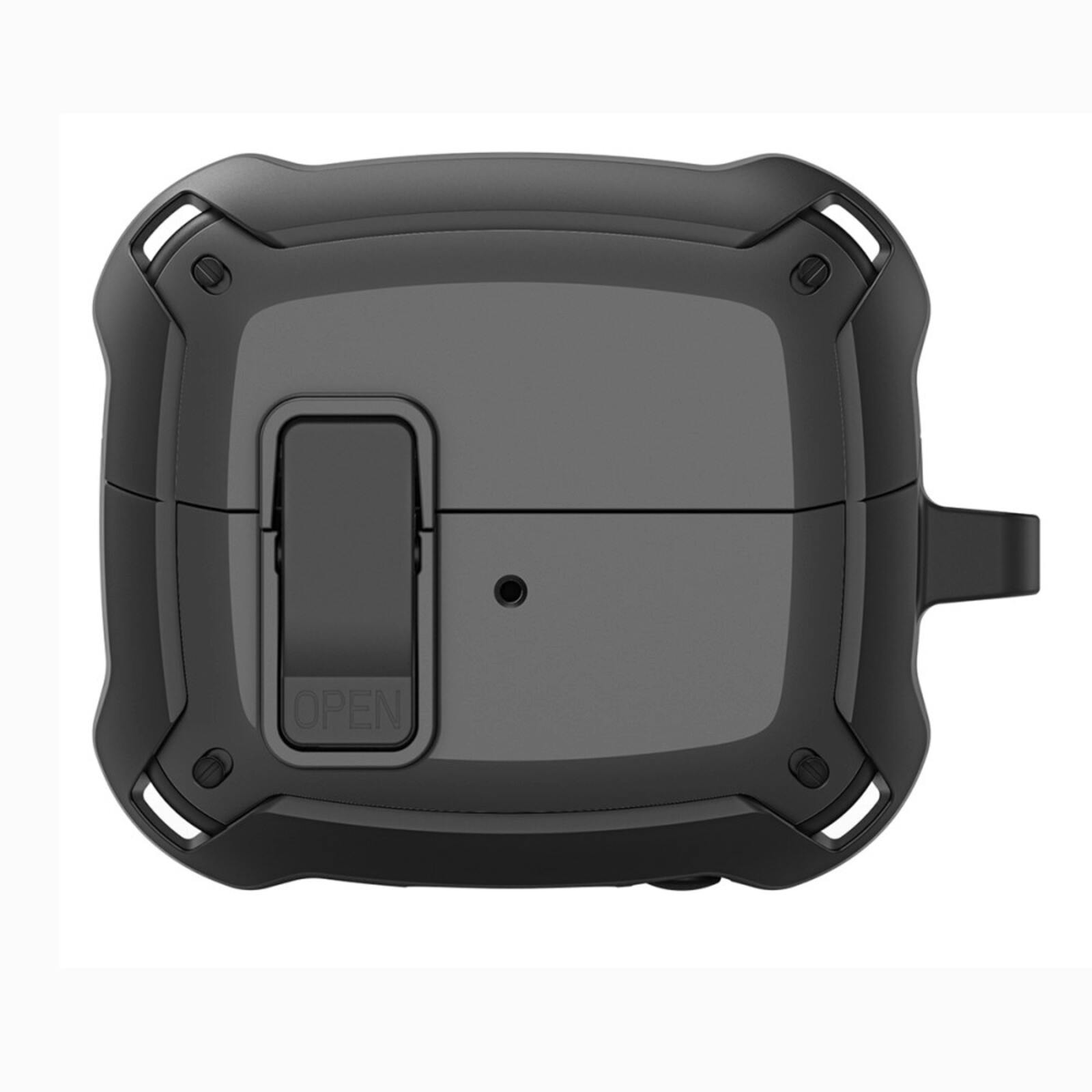 DUX DUCIS Samsung Galaxy Buds3 (Pro) SECH Series Hoesje met Haak Zwart