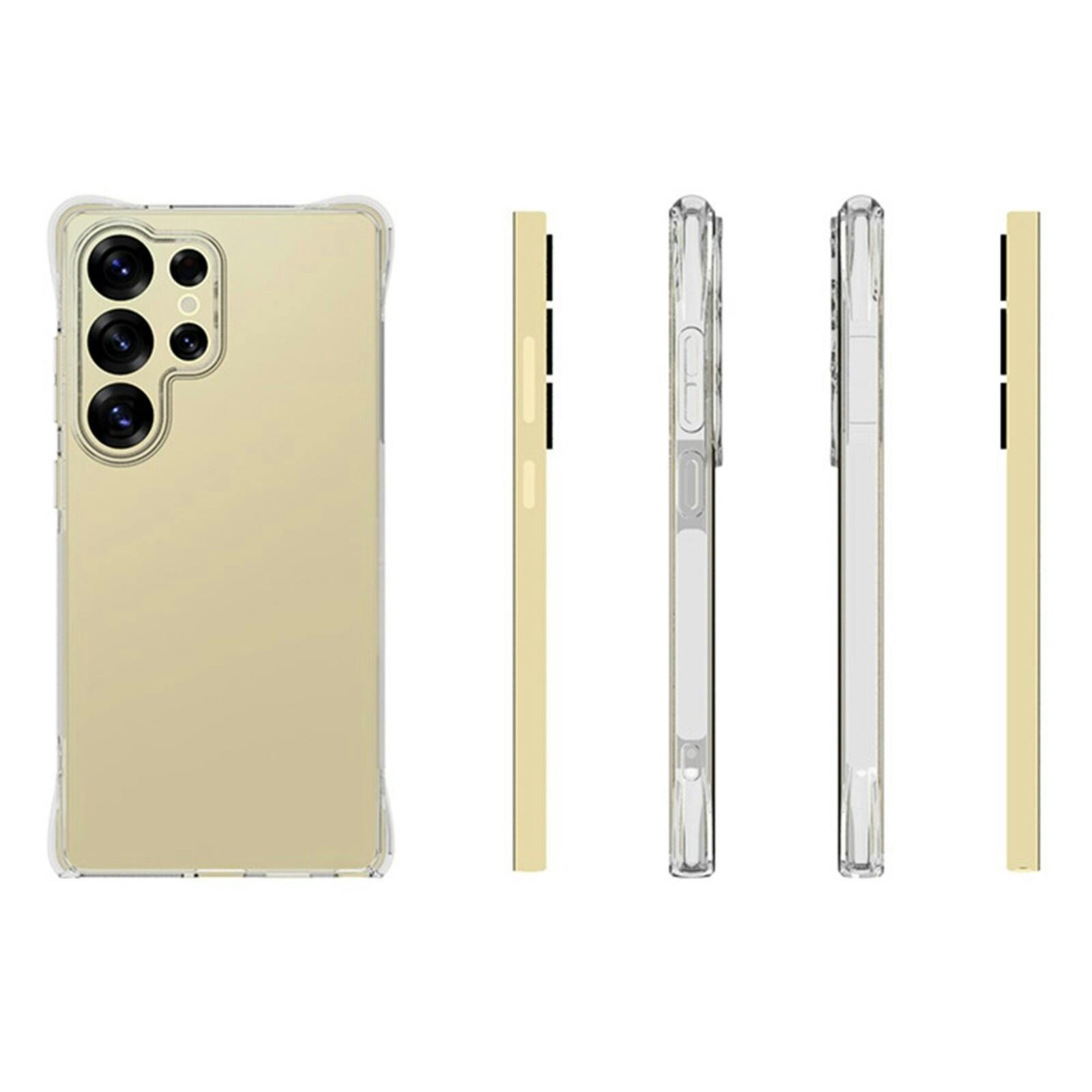 CaseBody Samsung Galaxy S25 Ultra Shockproof Hoesje Transparant