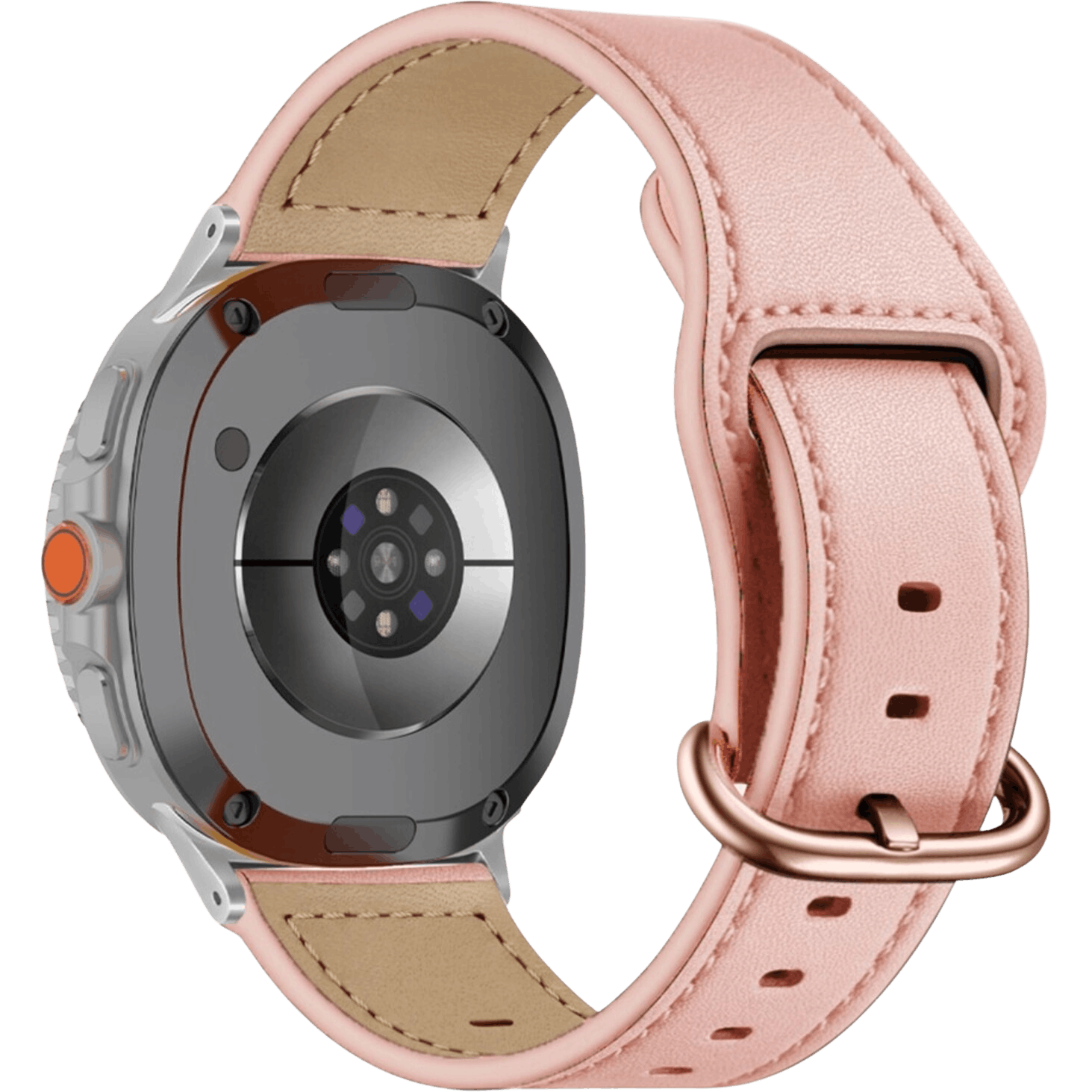 Kalebol Samsung Galaxy Watch8 (Classic) Leren Horlogebandje Roze