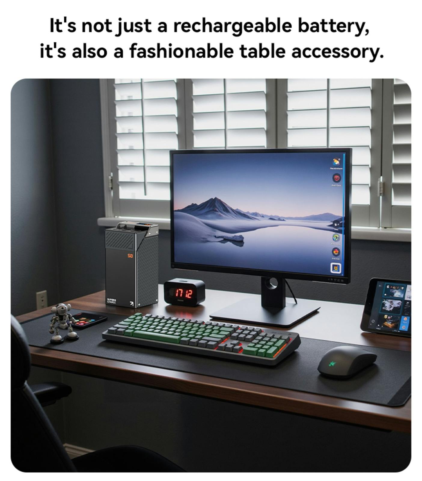 Yesido Supercharge 50.000mAh Power Station Zwart 50.000 mAh