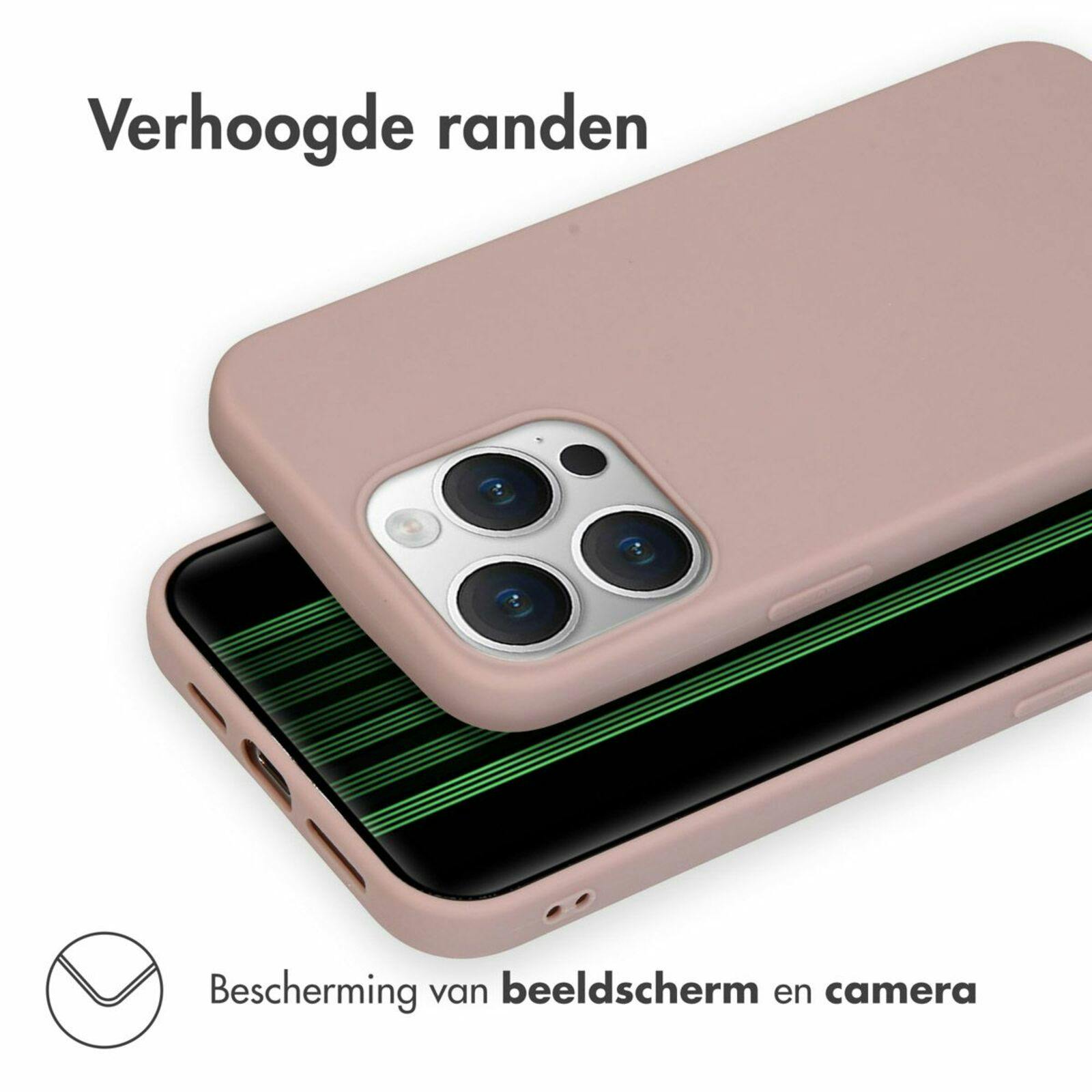 Kees iPhone 15 Pro Max Telefoonhoesje Roze