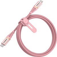 Otterbox USB-C naar USB-C Premium Gevlochten Kabel Pink - Voorkant