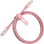 Otterbox USB-C naar USB-C Premium Gevlochten Kabel Pink - Voorkant