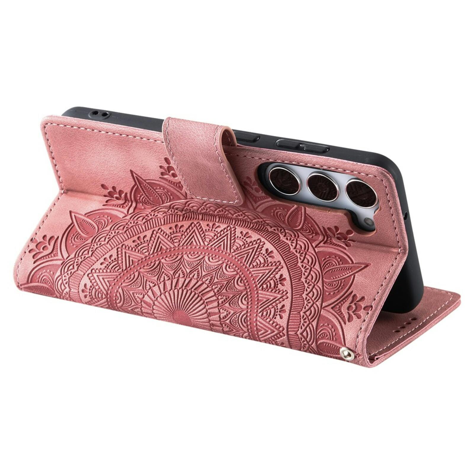 Comfycase Samsung Galaxy S26 Plus Mandala Bookcase Roze