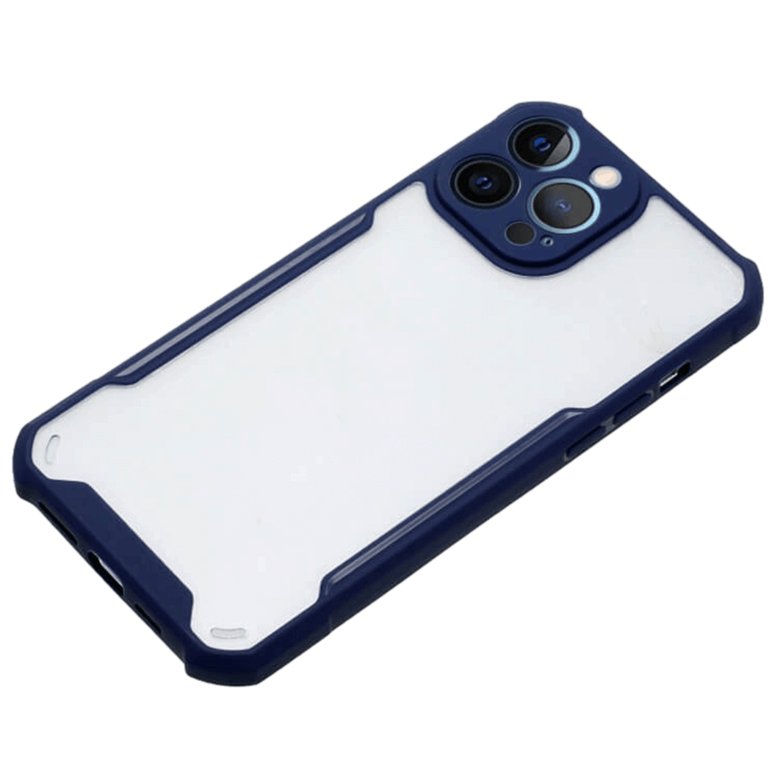 Comfycase iPhone 13 Pro Anti-Shock Hoesje Lichtblauw