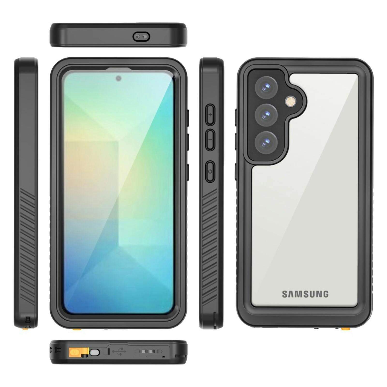 REDPEPPER Samsung S25 FS Series Waterproof Case Zwart