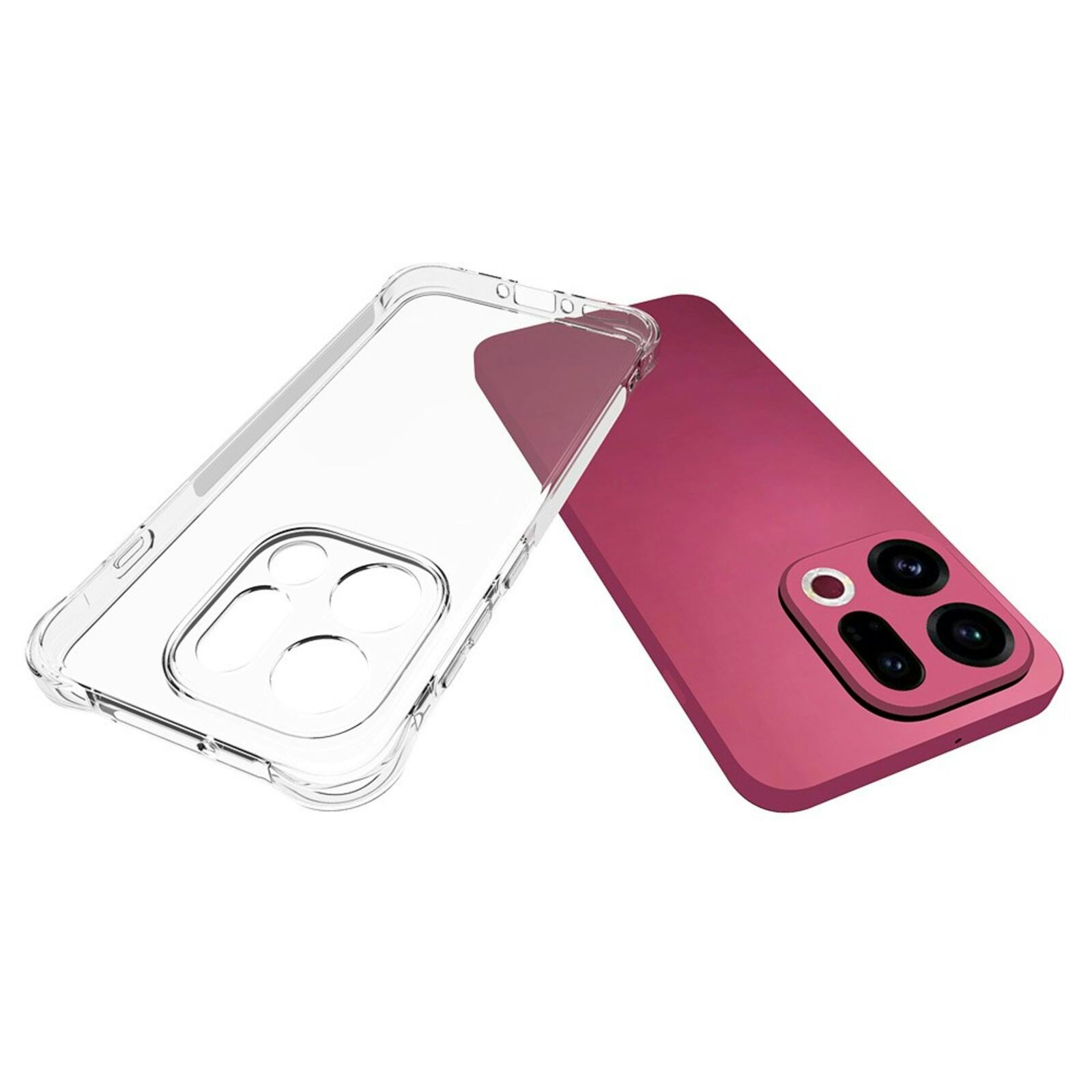 CaseBody Oppo Find X9 Shockproof Hoesje Transparant