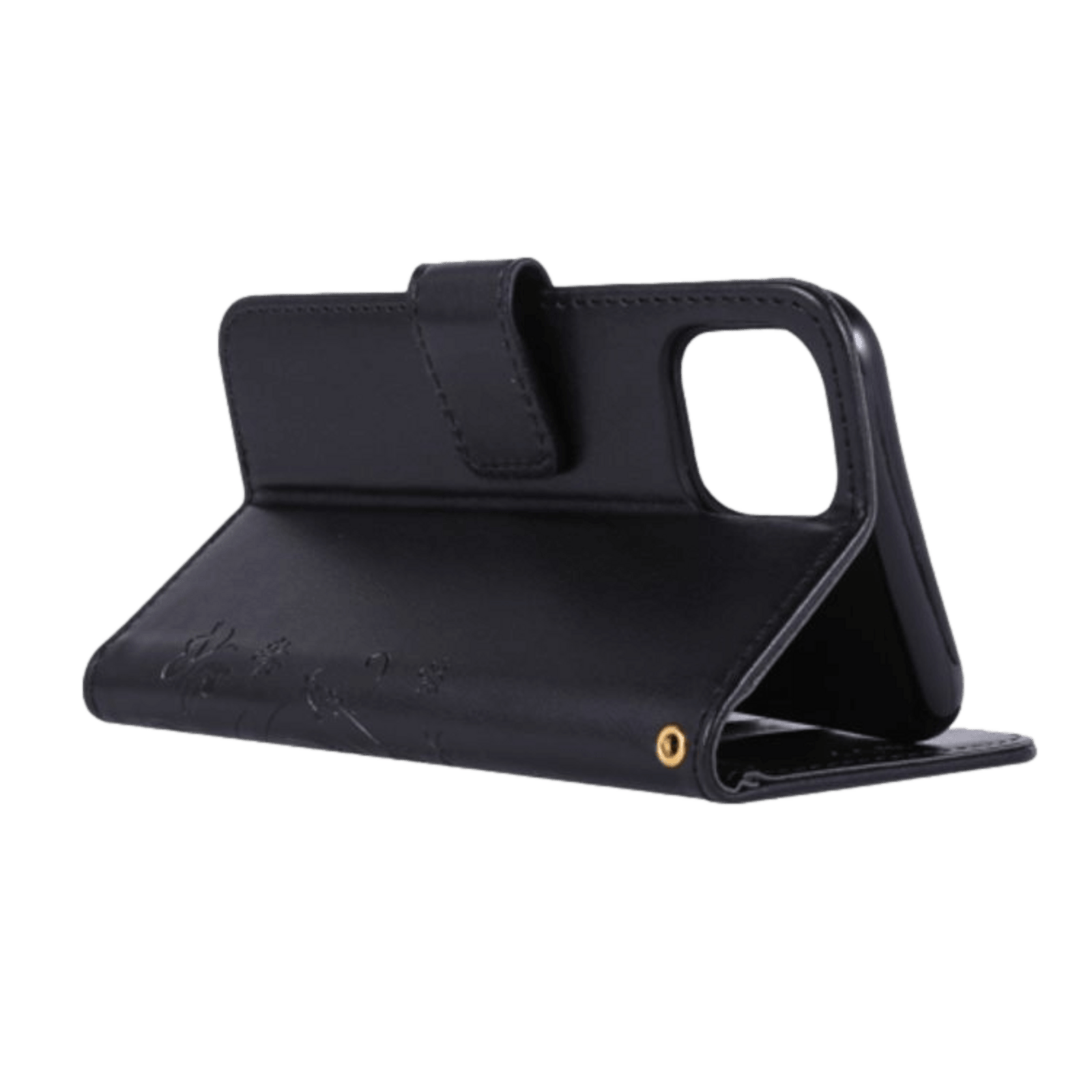 Mocaa iPhone 11 Pro Booklet Hoesje Zwart