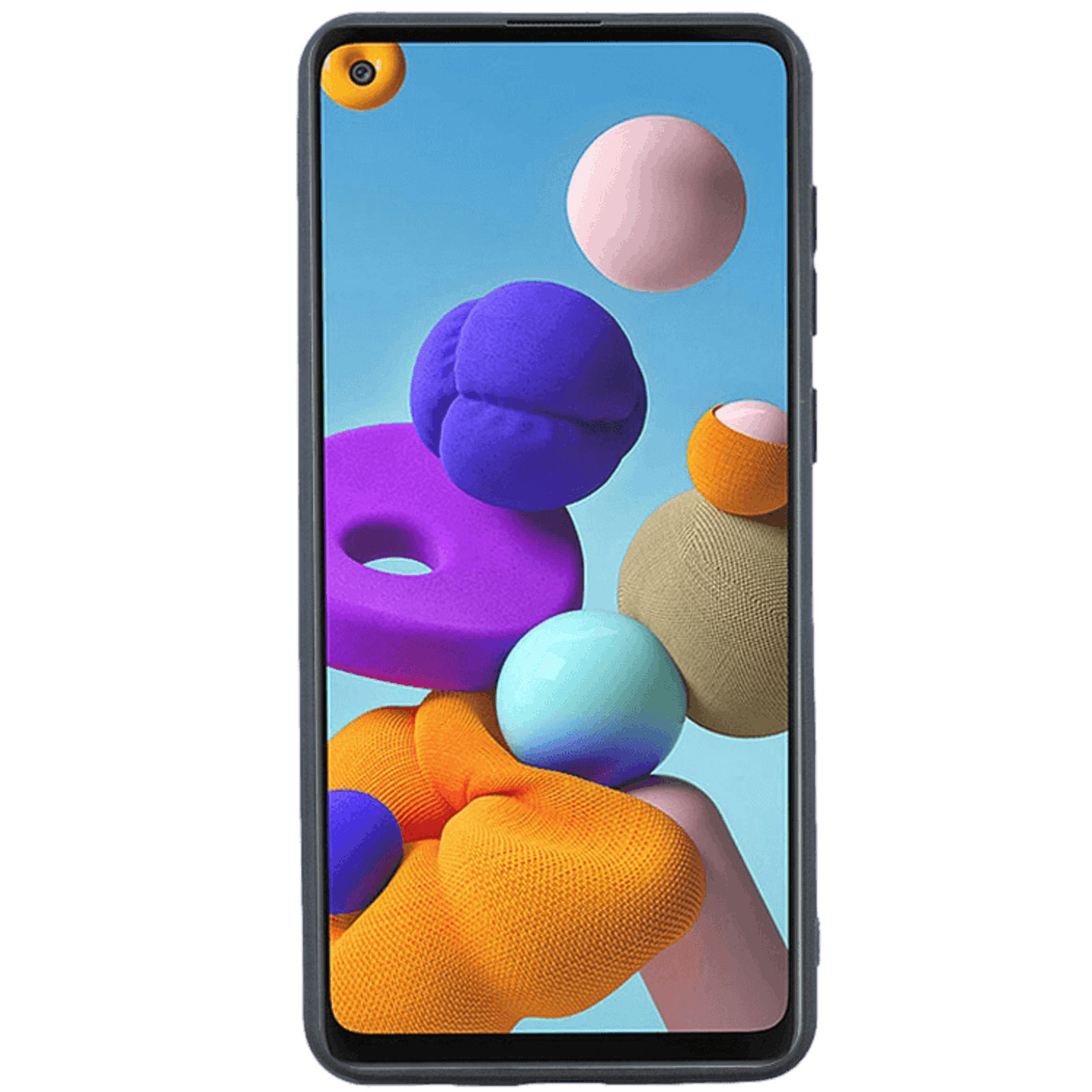 Mocaa Samsung Galaxy A21s Hoesje Elk Zwart