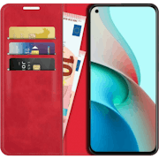 Just in Case Xiaomi (Mi) 11 Lite 5G (NE) Portemonnee Hoesje Rood - Voorkant