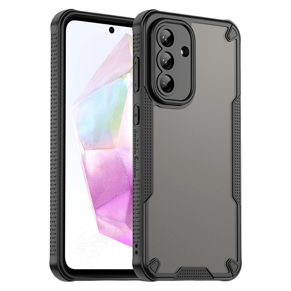 Mocaa Samsung Galaxy A36 Lichtgewicht Rugged Beschermhoesje Zwart