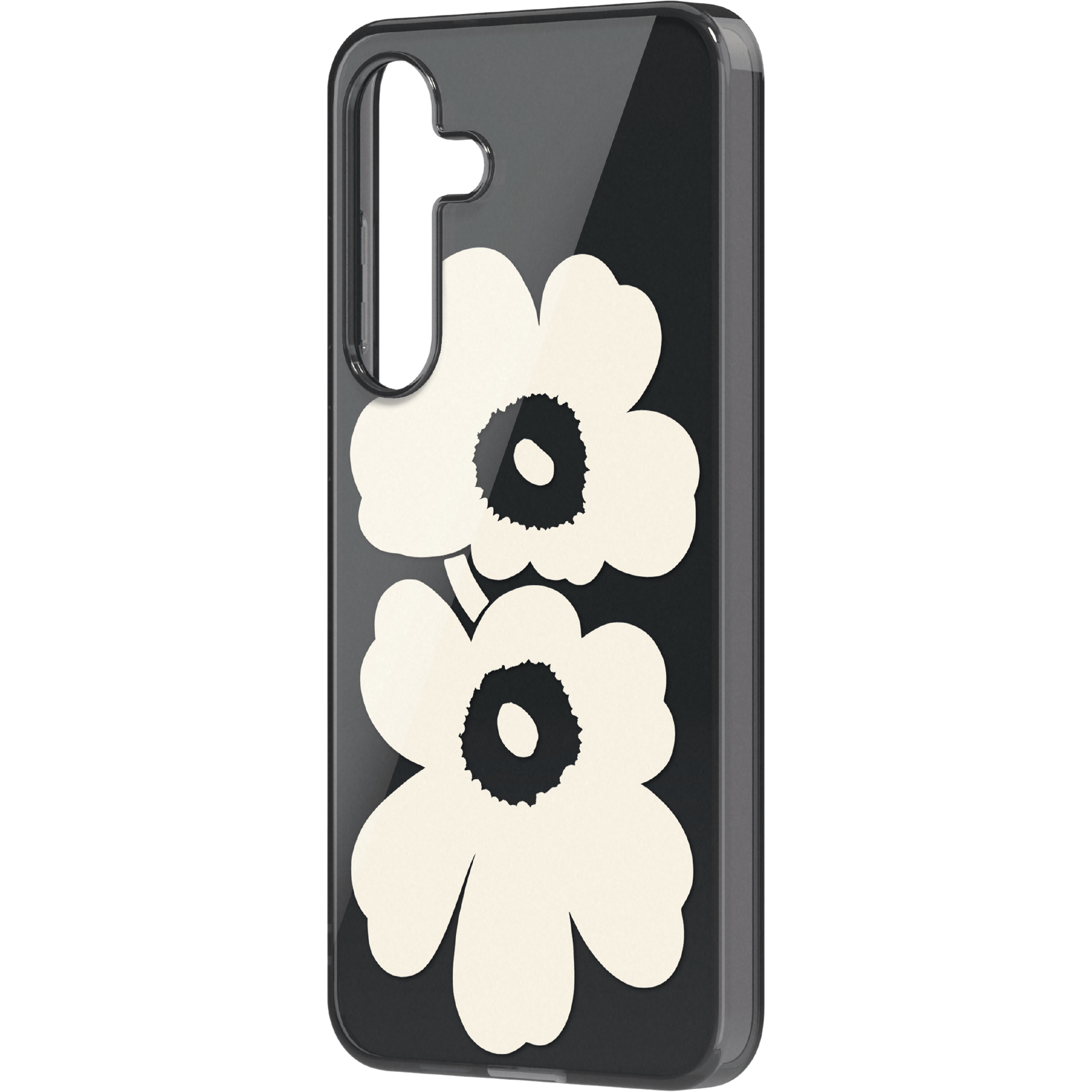 Samsung Galaxy S25 Plus Unikko Hybrid Marimekko Case Cream