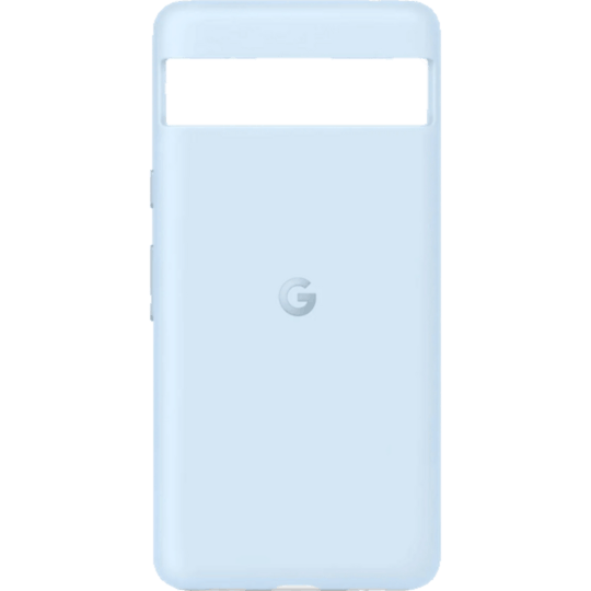 Google Pixel 7a Hoesje Blauw - Voorkant