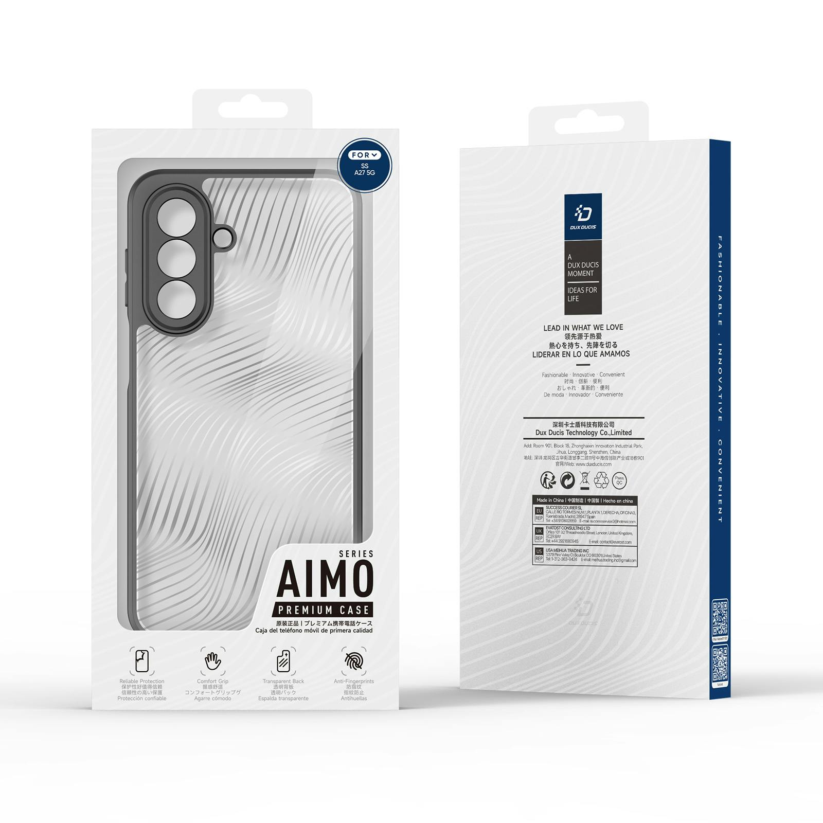 DUX DUCIS Samsung Galaxy A27 Aimo Series Beschermhoesje Zwart