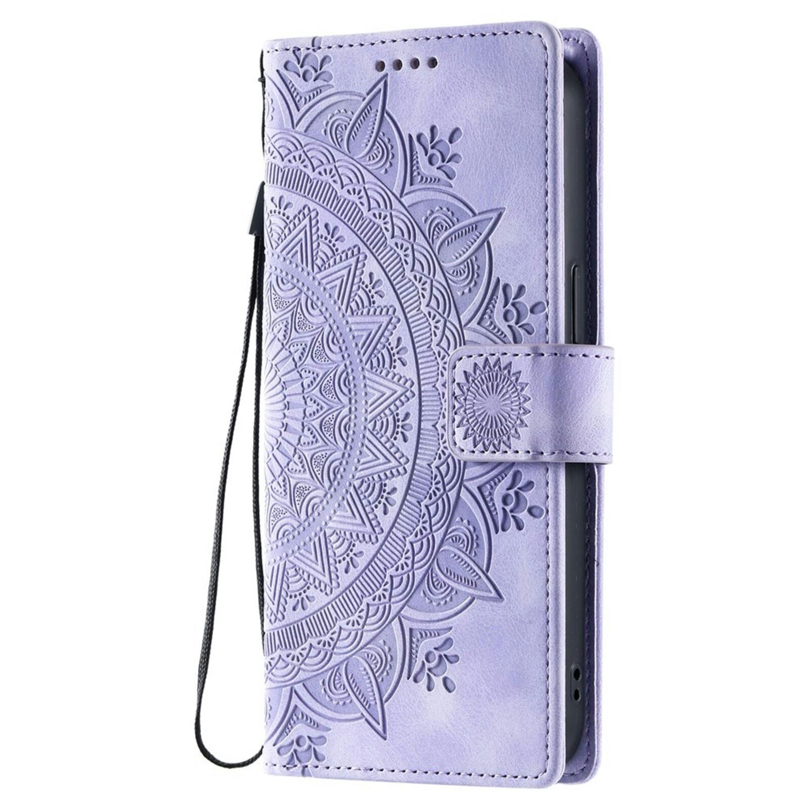 Comfycase Samsung Galaxy S26 Ultra Mandala Bookcase Paars