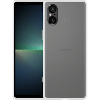 Just in Case Xperia 5 V Siliconen (TPU) Hoesje Transparant - Voorkant
