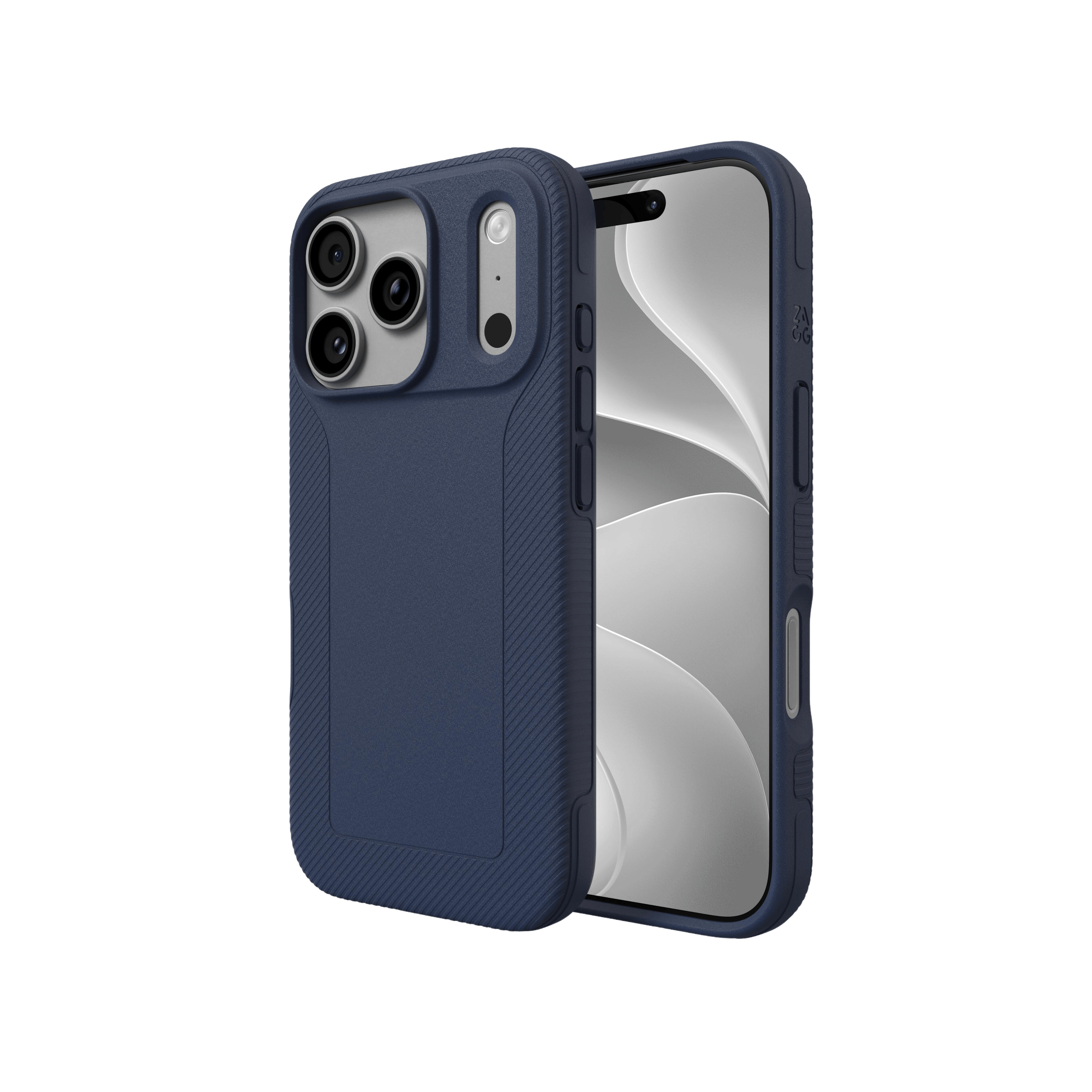 ZAGG iPhone 17 Pro Max / 18 Pro Max Luxe MagSafe Hoesje Marineblauw