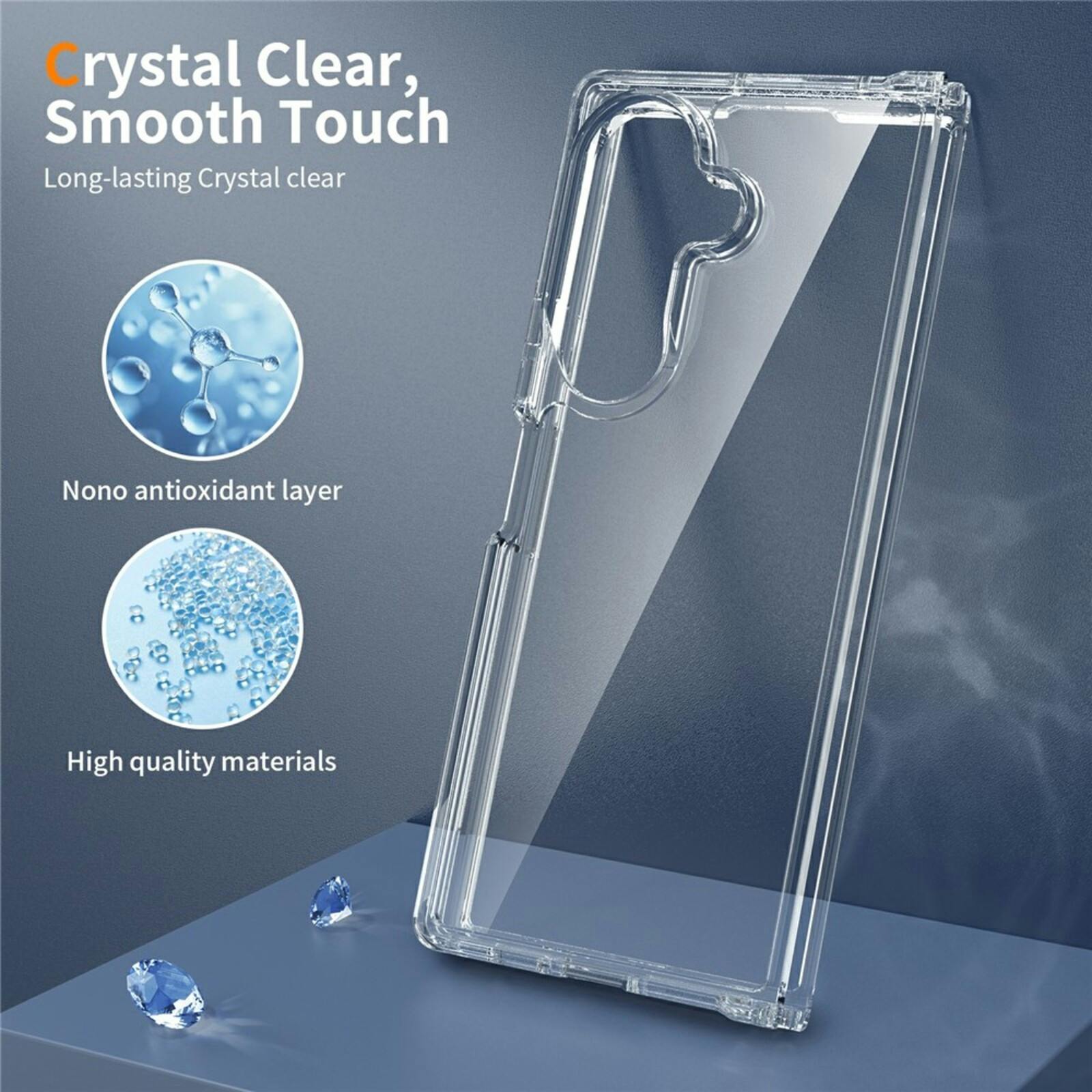 CaseBody Samsung Galaxy Z Fold8 Ultra Shockproof Hoesje Transparant