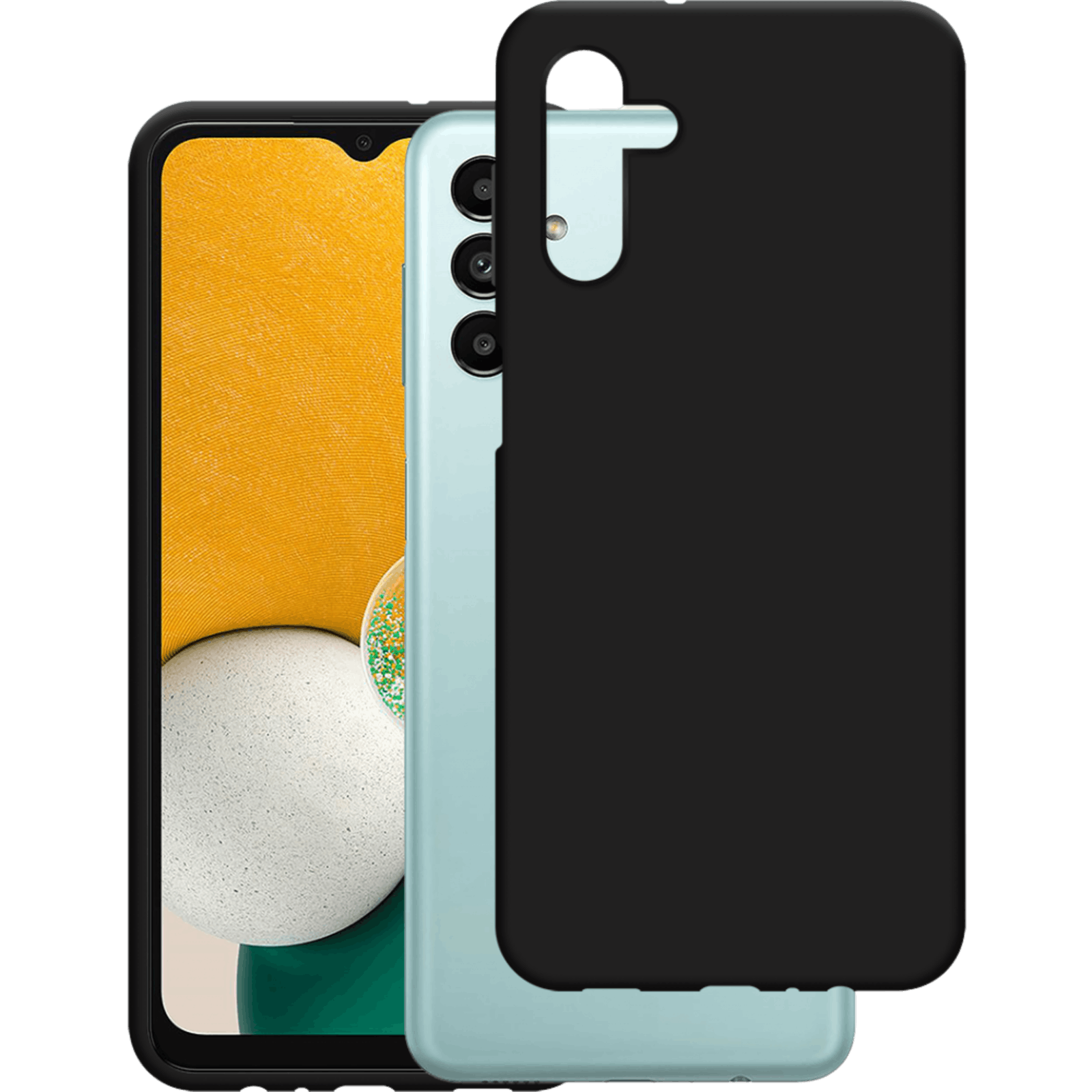 Just in Case Galaxy A13 5G TPU Hoesje Zwart